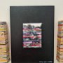 Coloured lines 46 2024, 20x15, Acryl-Lack auf LW,  € 79